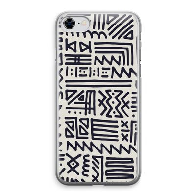 Marrakech print: iPhone 8 Transparant Hoesje