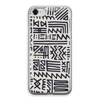 Marrakech print: iPhone 8 Transparant Hoesje
