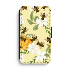 No flowers without bees: iPhone XS Max Flip Hoesje