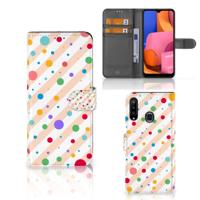 Samsung Galaxy A20s | Telefoon Hoesje | Dots Samsung Galaxy A20s | Telefoon Hoesje | Dots