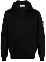 Stone Island hoodie à patch logo - Noir - thumbnail