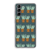 Sansevieria: Samsung Galaxy S21 Transparant Hoesje