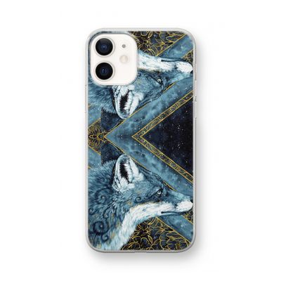 Golden Fox: iPhone 12 mini Transparant Hoesje