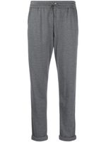 Brunello Cucinelli pantalon de jogging à coupe fuselée - Gris