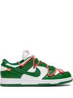 Nike X Off-White baskets à lacets superposés contrastants - Vert