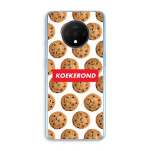 Koekerond: OnePlus 7T Transparant Hoesje