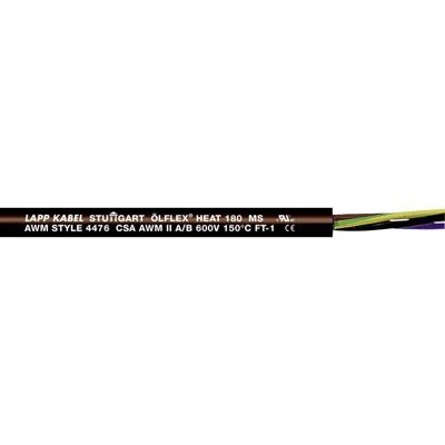LAPP ÖLFLEX® HEAT 180 MS Hogetemperatuurkabel 3 G 2.5 mm² Zwart 46629/500 500 m