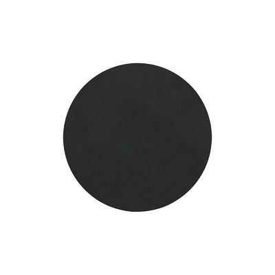 LIND DNA - Glass Mat Circle - Onderzetter 10cm Nupo Black