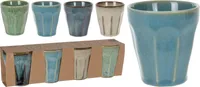 Drinkbeker Porselein 25cm - Set van 4 stuks