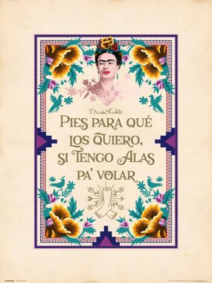 Kunstdruk Frida Kahlo 30x40cm