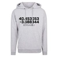 FC Eleven - Bernabéu Coordinates Hoodie - Grijs