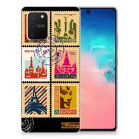 Samsung Galaxy S10 Lite | Silliconen Back Cover | Postzegels