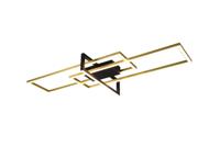 Trio Zwarte gouden plafondlampSalinas - 620310308