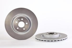 Remschijf COATED DISC LINE BREMBO, Remschijftype: Binnen geventileerd, u.a. für Volvo