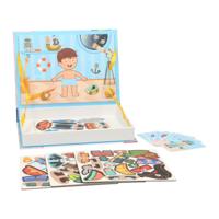 Magnetisch Boek - Outfits Jongen, 59dlg.