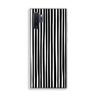 Stripes: Samsung Galaxy Note 10 Plus Transparant Hoesje