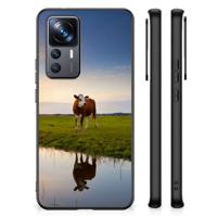 Xiaomi 12T | 12T Pro Dierenprint Telefoonhoesje Koe Xiaomi 12T | 12T Pro Dierenprint Telefoonhoesje Koe