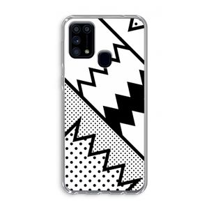 Pop Art #5: Samsung Galaxy M31 Transparant Hoesje