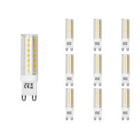 10x G9 LED lamp - 4,8W 470lm - 3000K warm wit - Vervangt 40 Watt - G9 Fitting - G9 Steeklamp - G9 LED Capsule