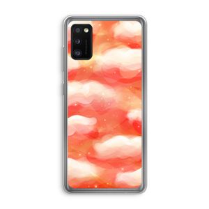 Lichte Wolken: Samsung Galaxy A41 Transparant Hoesje