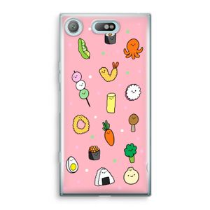 Happy bento friends: Sony Xperia XZ1 Compact Transparant Hoesje