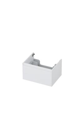 Onderkast INK 1 lade greeploos gelakt 45gr 60 cm x 45 cm x 35 cm Hoogglans wit 1240102