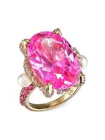 Anabela Chan bague Rose Mermaid en or 18ct à