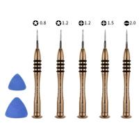 Kaisi K-5222 7 in 1 plastic opening pick + precisie schroevendraaier instellen Tablet PC Cell Phone Repair Kit
