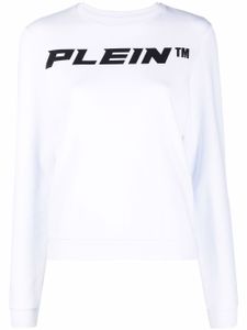 Philipp Plein sweat à logo imprimé - Blanc