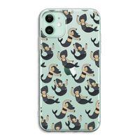 Zeemeermin: iPhone 11 Transparant Hoesje