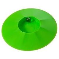 Knikkerpot van kunststof - 17 cm - groen - met knikkers - voor binnen en buiten Knikkerpot van kunststof - 17 cm - groen - met knikkers - voor binnen en buiten