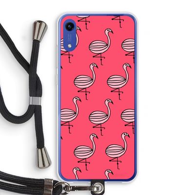 Flamingo: Honor Play 8A Transparant Hoesje met koord