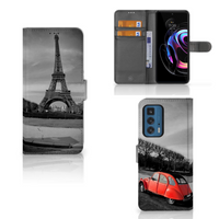 Motorola Edge 20 Pro Flip Cover Eiffeltoren - thumbnail