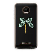 Palmboom: Motorola Moto Z Force Transparant Hoesje
