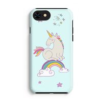 Regenboog eenhoorn: iPhone SE 2020 Tough Case