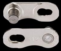 KMC verbindingsschakel connector flatnr silver 2pcs/card