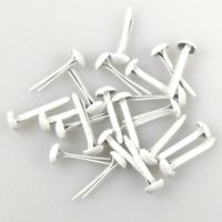 Nellie's Choice • floral brads 3mm (40stuks/pkg) white