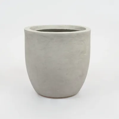 Pot egg clayfibre d25h25 zand