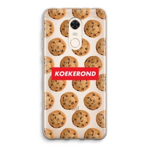 Koekerond: Xiaomi Redmi 5 Transparant Hoesje
