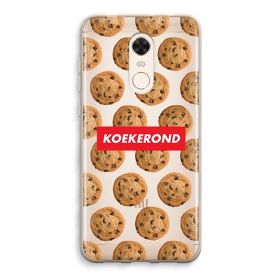 Koekerond: Xiaomi Redmi 5 Transparant Hoesje