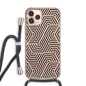 Magic pattern: iPhone 11 Pro Transparant Hoesje met koord