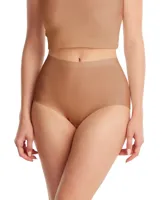 Secrets Maxi slip dames - Invisible - Colours - Hoge dames taille slips - Onzichtbaar - Naadloos beige slips