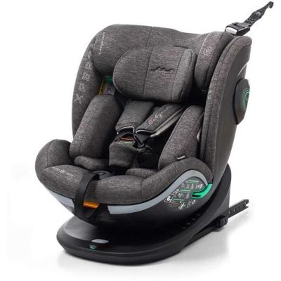 Autostoel - BABYAUTO - XPERTA GREY DOBBY - Van geboorte tot 12 jaar - 0-36 kg - I-Size - ISOFIX - 360° draaibaar - ECE R129
