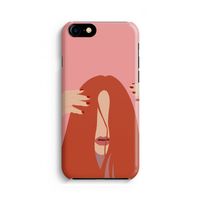 Woke up like this: Volledig geprint iPhone SE 2020 Hoesje