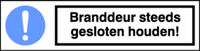 Branddeur st.gesl.houden d5005