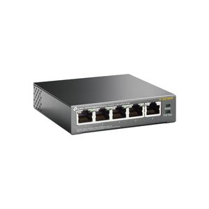 TP-LINK TL-SG1005P Unmanaged Gigabit Ethernet (10/100/1000) Zwart Power over Ethernet (PoE)