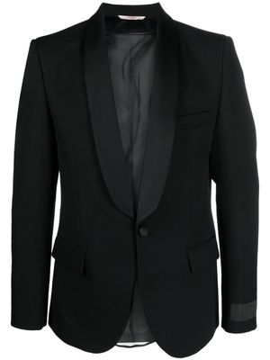 Valentino Garavani blazer à simple boutonnage - Noir