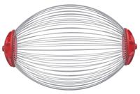 WOLF-Garten multi-star fc-ms fruitverzamelaar fruitplukker (rood, beugel niet inbegrepen)