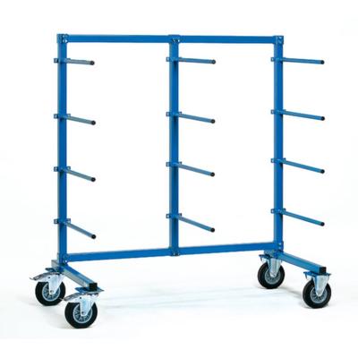 Fetra Hauptartikel 4616-1 Draagarmwagen Staal Poedercoating Laadvermogen (max.): 500 kg Materiaal banden=Massief rubber