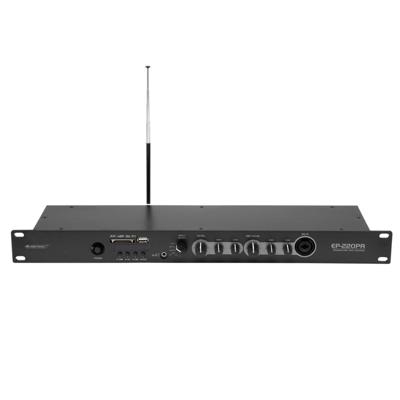 Omnitronic EP-220PR Internetradio & mediaspeler met BT & FM 1HE